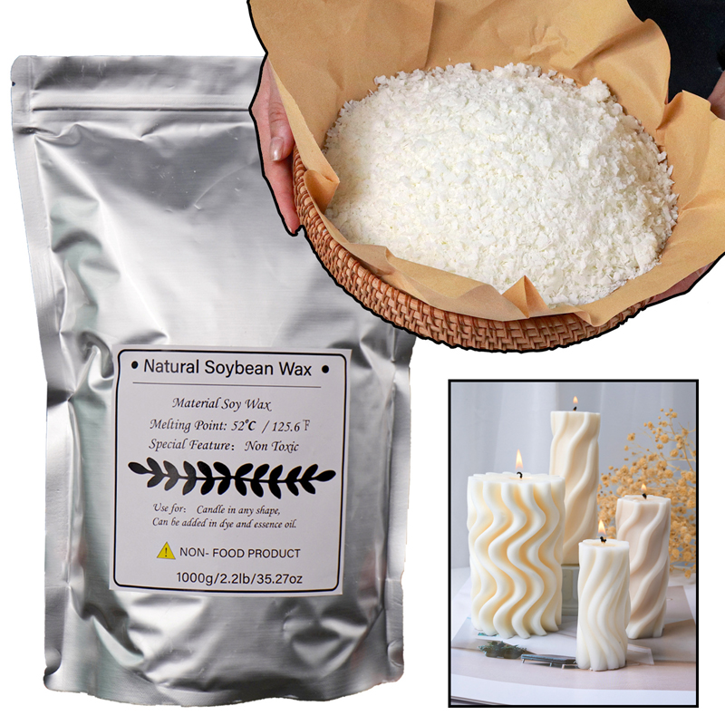 1000g 500g 250g 100g Natural S - Candle Making Soy Wax のレビューと価格