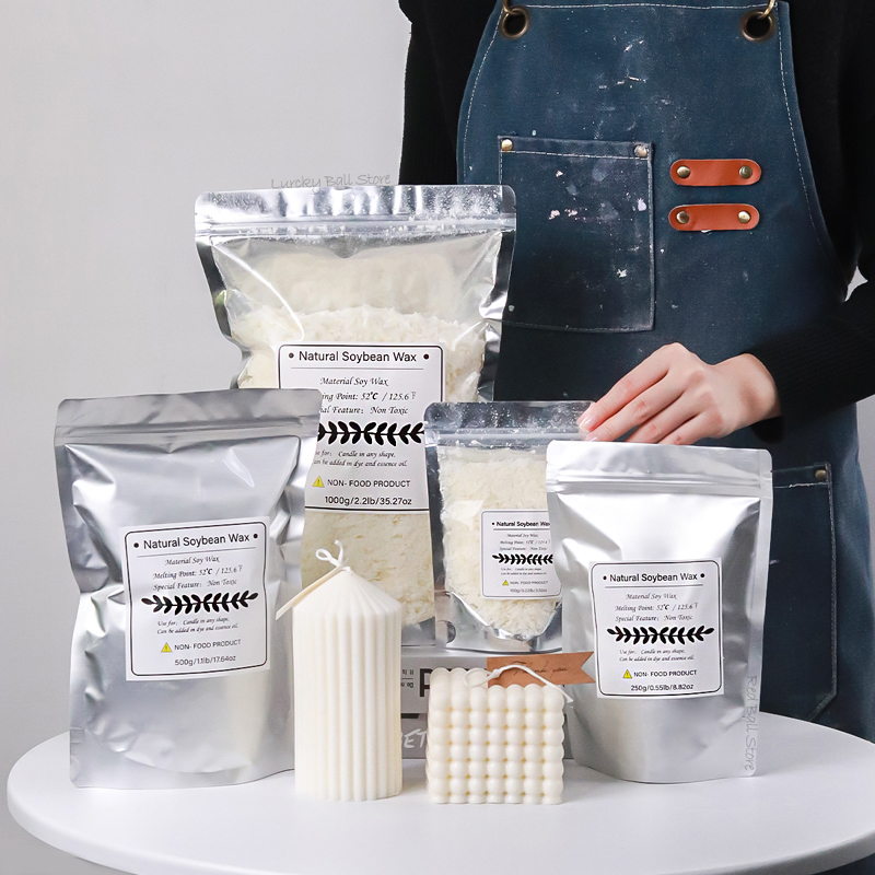 1000g 500g 250g 100g Natural S - Candle Making Soy Wax のレビューと価格