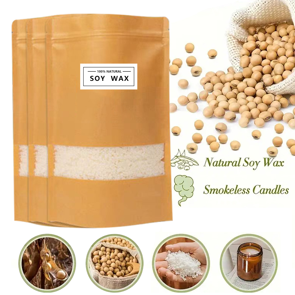 1LB/2LB Natural Soy Wax Candle - Candle Making Soy Wax のレビューと価格