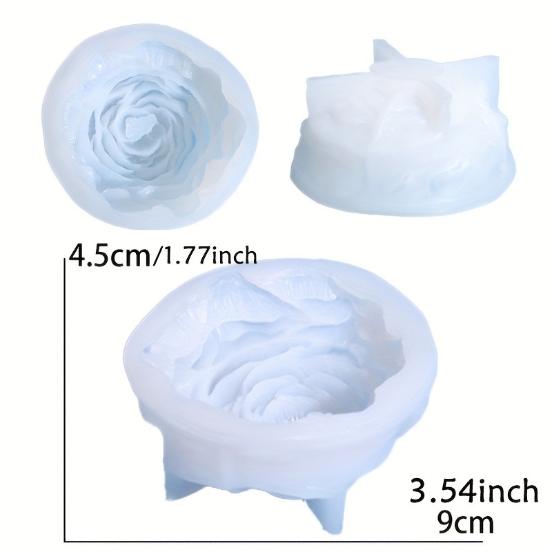 1pc Flower Shape Candles Makin - Candle Making Soy Wax のレビューと価格