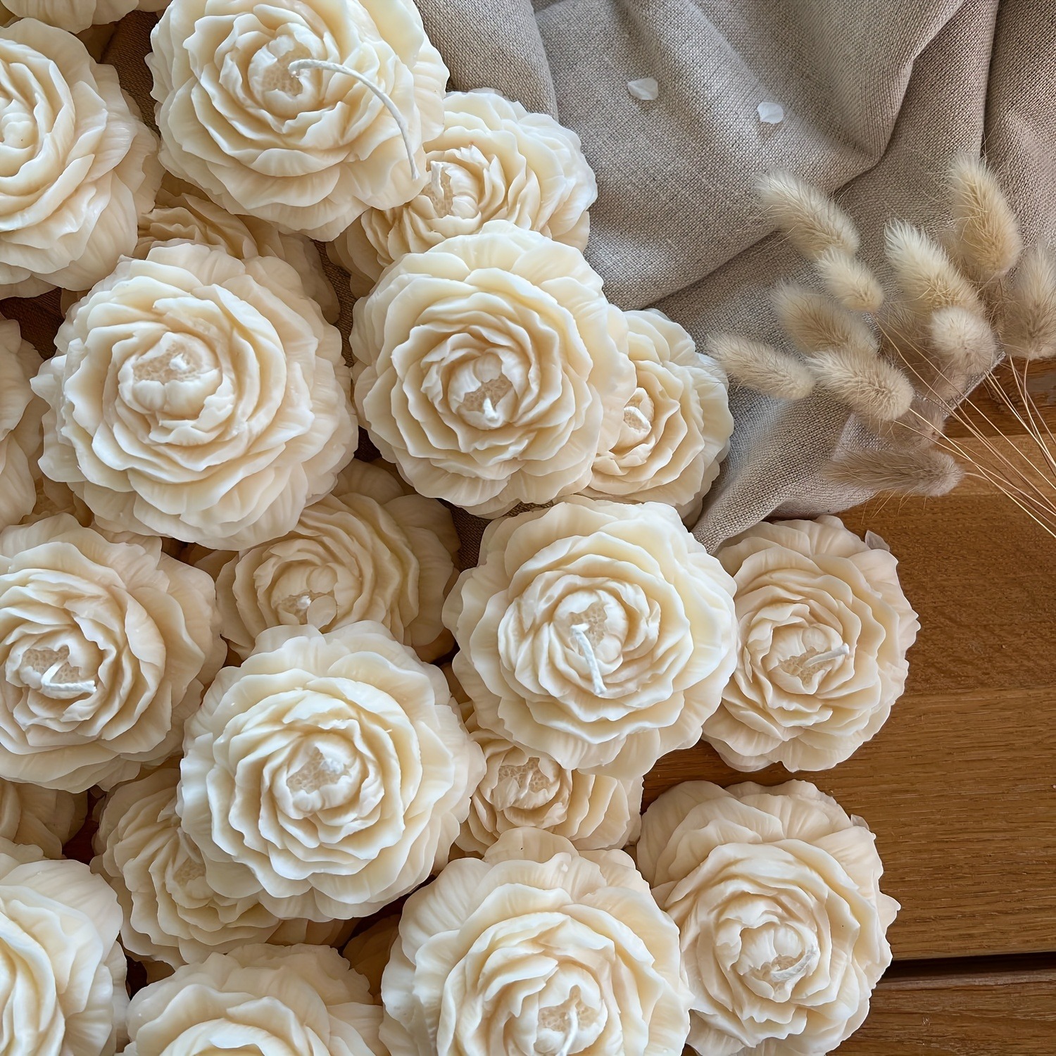 1pc Flower Shape Candles Makin - Candle Making Soy Wax のレビューと価格