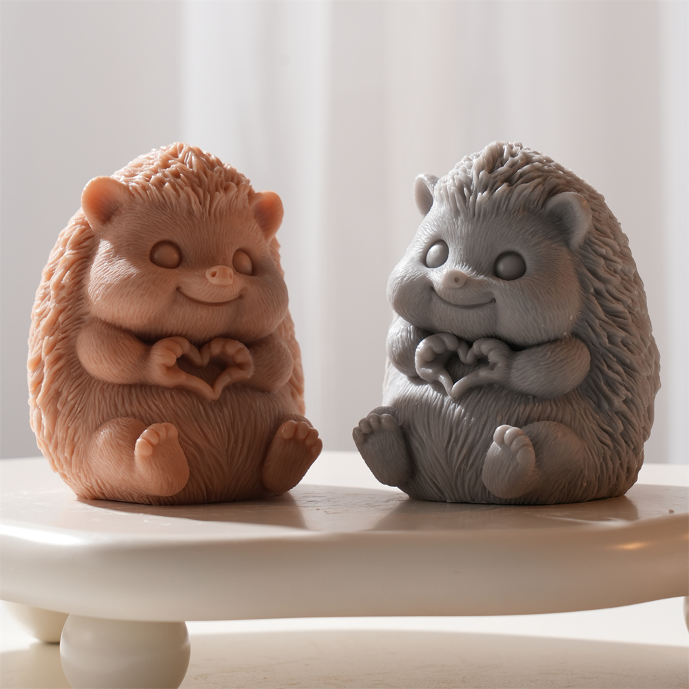 Home Decors Cute Hedgehog Cand - Candle Making Soy Wax のレビューと価格