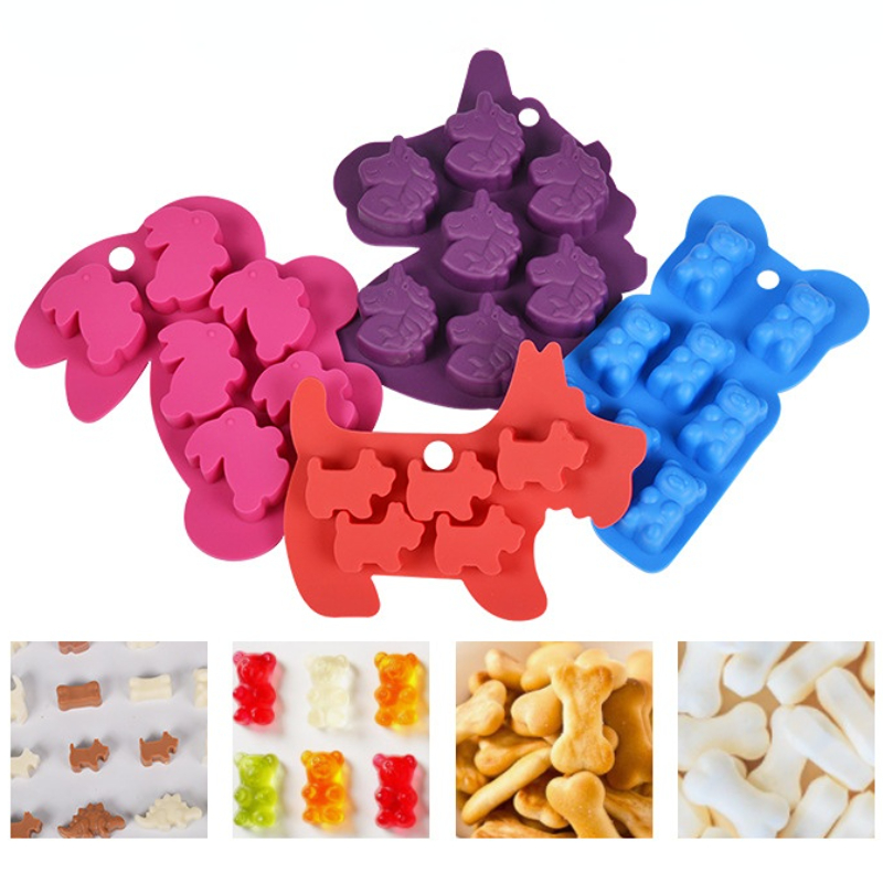 Animal Bear Cat Shape Silicone - Candle Making Set のレビューと価格