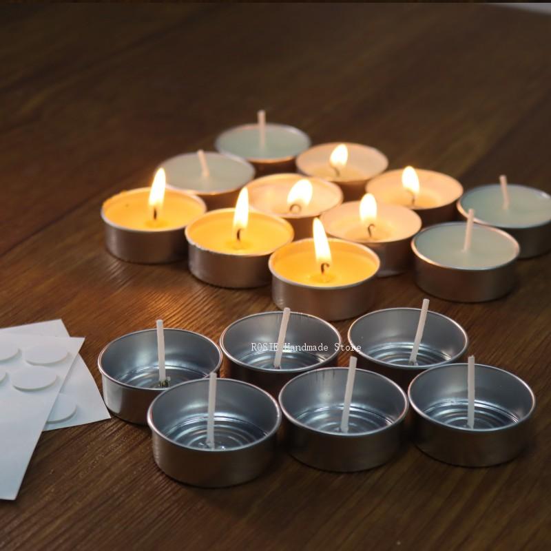 Empty Tea Wax Circular Aluminu - Candle Making Soy Wax のレビューと価格