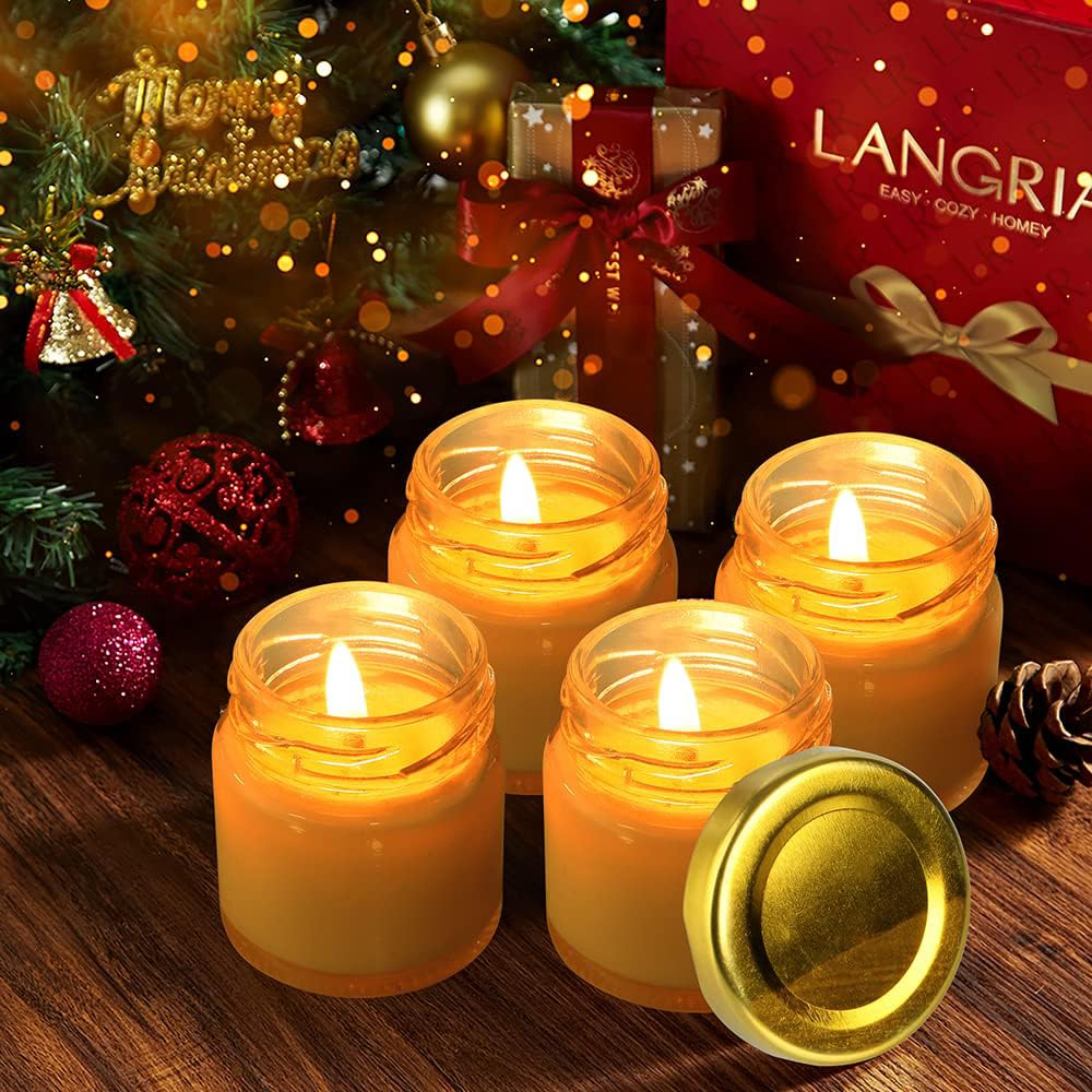 Small Glass Jars with Lids, 1. - Candle Making Jars With Lids のレビューと価格