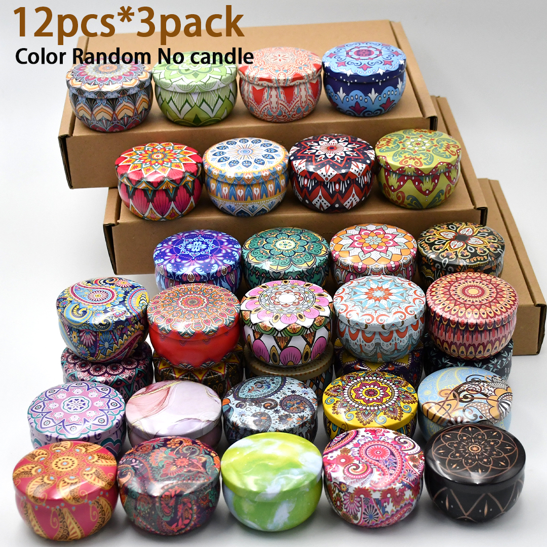 36pcs Metal Candle Jars with L - Candle Making Jars With Lids のレビューと価格