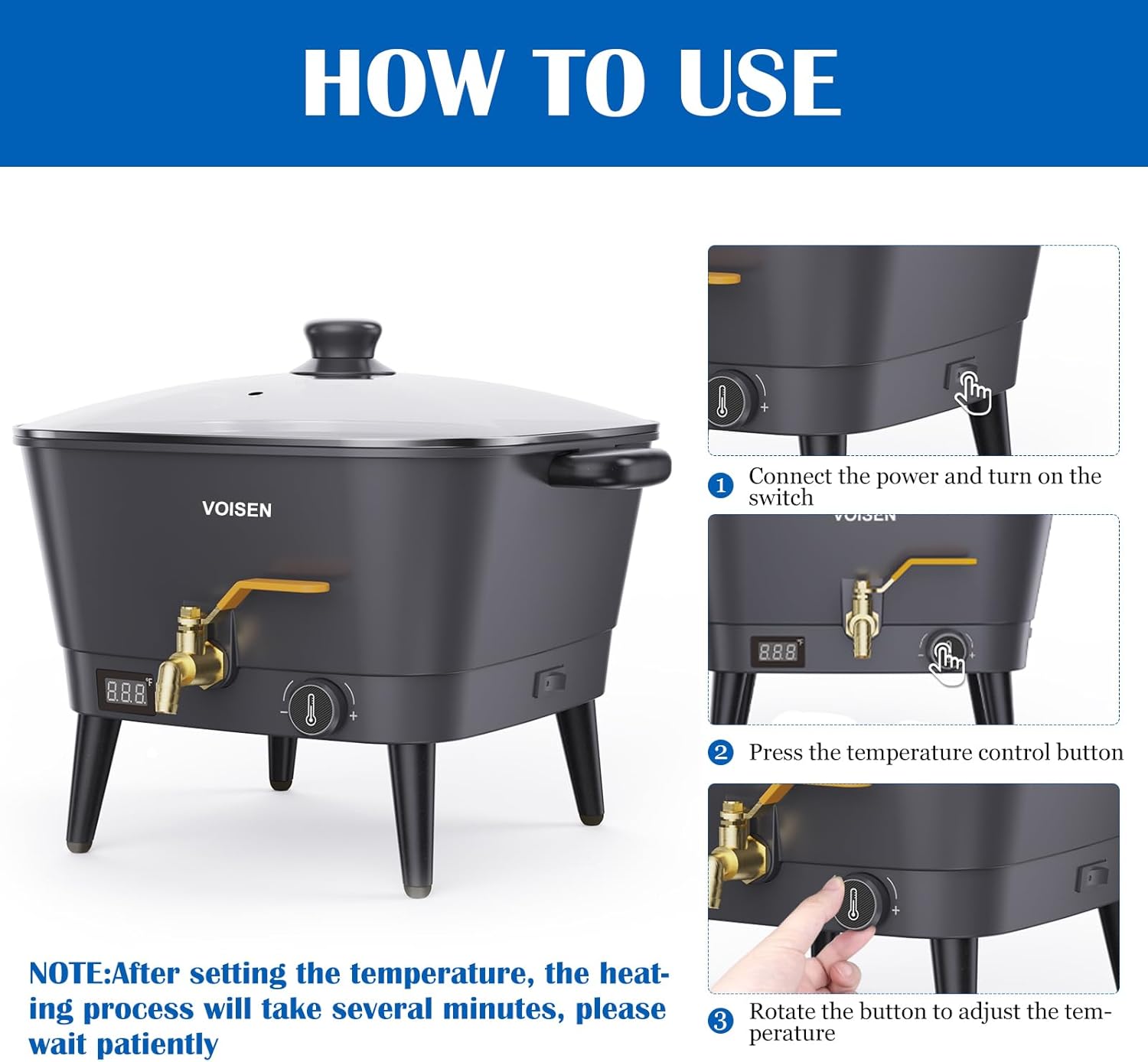 8Qt Electric Wax Melter for Ca - Candle Making Soy Wax のレビューと価格
