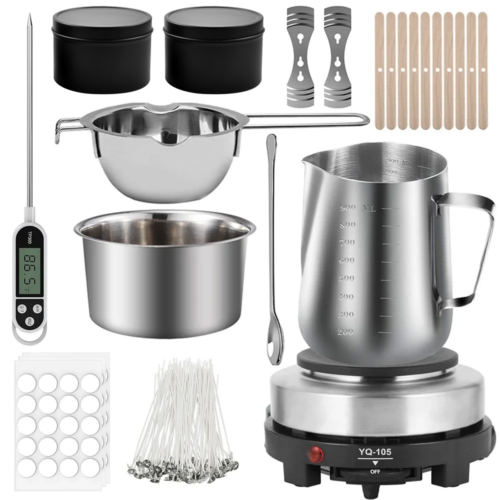 Glintmos DIY Candle Making Kit - Candle Making Set のレビューと価格