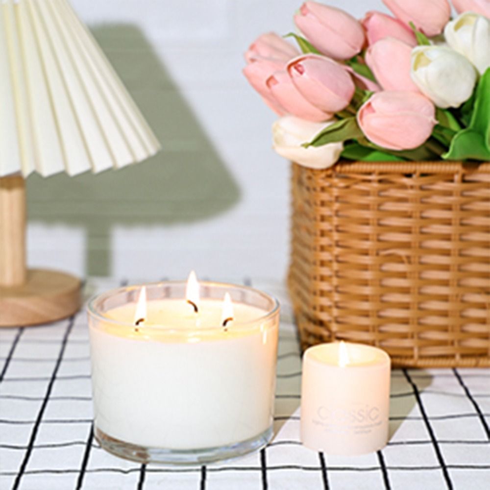 Clear Glass Candle Jars Small  - Candle Making Jars With Lids のレビューと価格