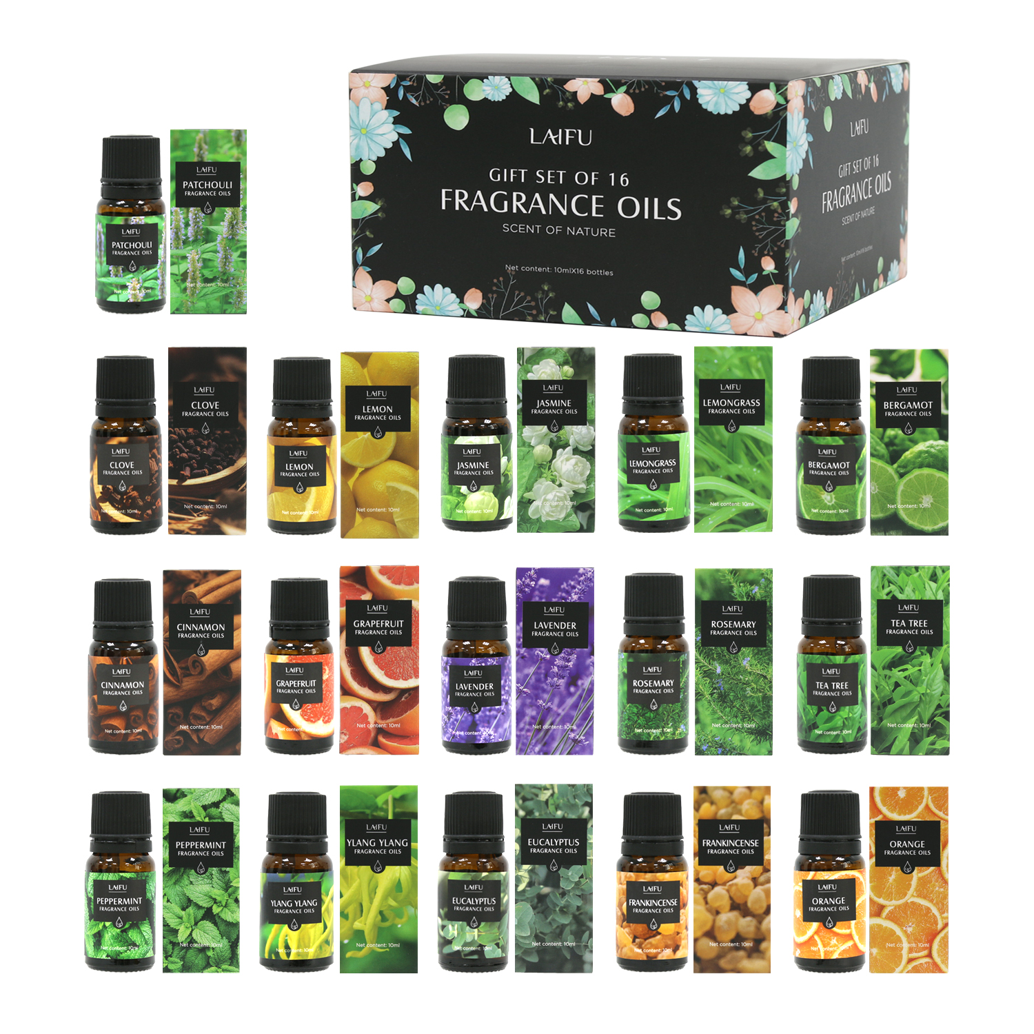 16x10ml Essential Oils Set for - Candle Making Set のレビューと価格