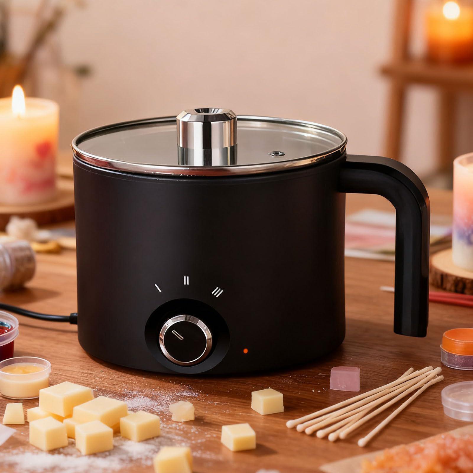 Candle Wax Melting Pot 1.5L La - Candle Making Set のレビューと価格