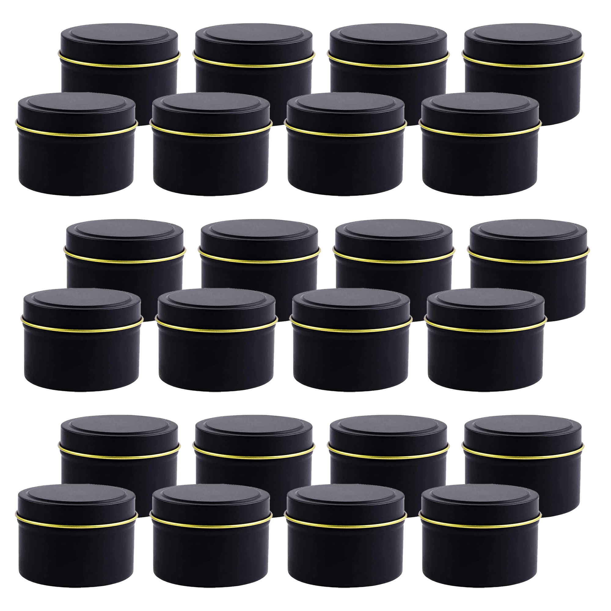 4oz/ 8oz Candle tins with lids - Candle Making Jars With Lids のレビューと価格