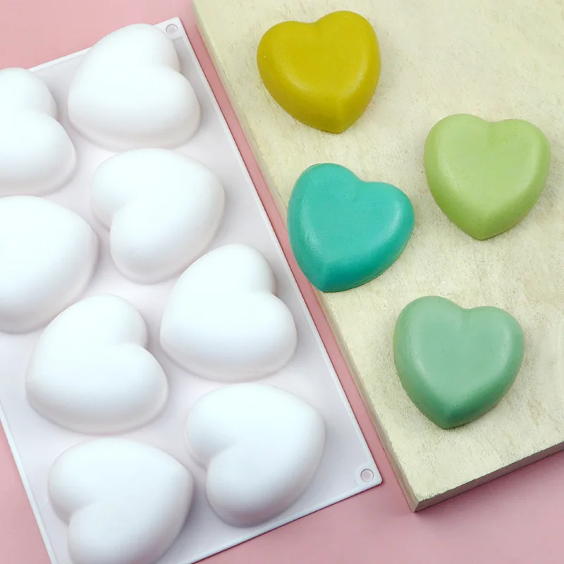Love Heart Silicone Soap Mold  - Candle Making Set のレビューと価格