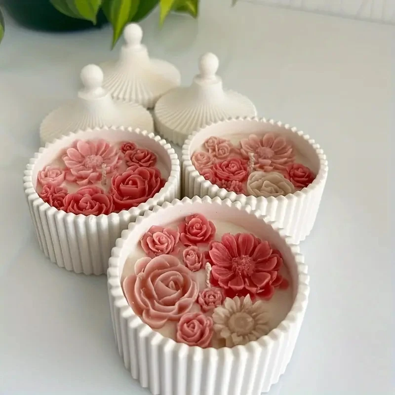 1 Set Silicone Candle Jar Mold - Candle Making Set のレビューと価格