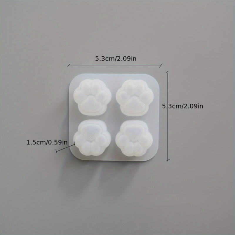 1Cat Paw Pattern Silicone Mold - Candle Making Set のレビューと価格